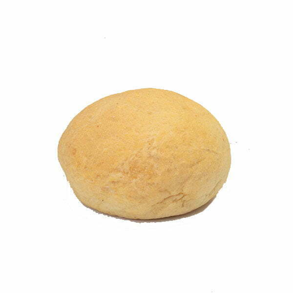 Focaccia Burger Bun Plain - 8 per pack